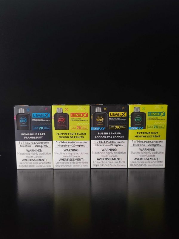 Flavour beast Level X prefilled pod system 20mg (taxed)